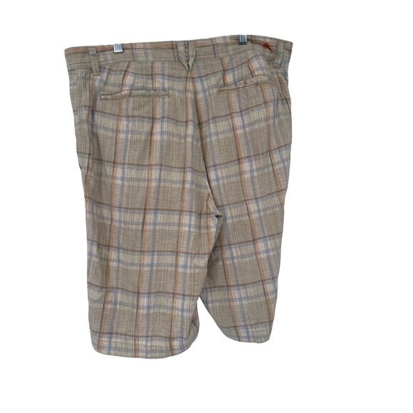 Tommy Bahama Mens Plaid Linen & Silk Blend Shorts Size 34 Checkered - Picture 2 of 5